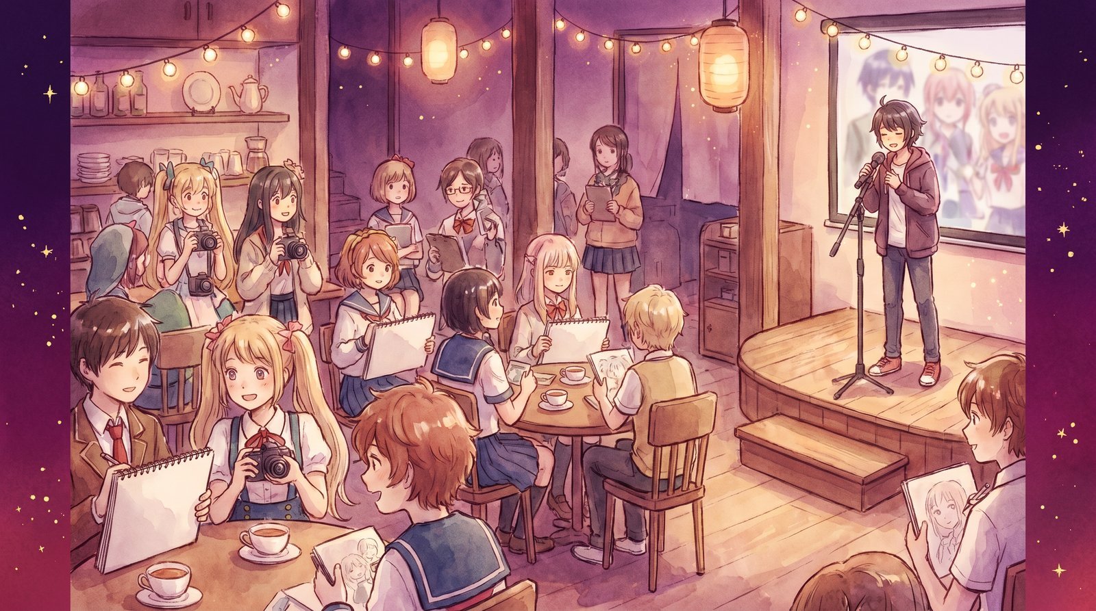 抖音揭秘社区动漫聚会