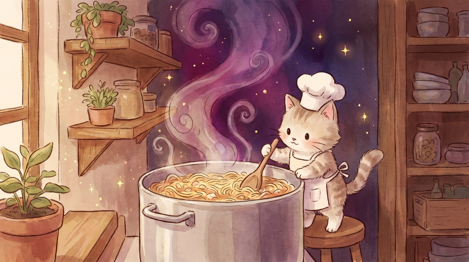 抖音揭秘美食动漫教程拉面